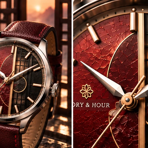 廉贞 caseback — DISCERN · CHOOSE · KEEP
