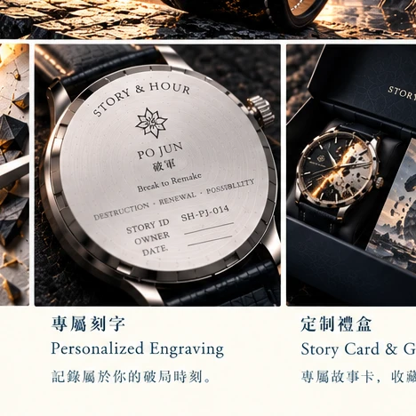 破军 — The caseback