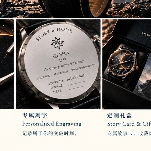 七杀 — The caseback