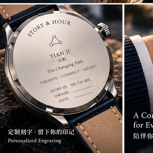 天机 caseback — STORY ID and engraving